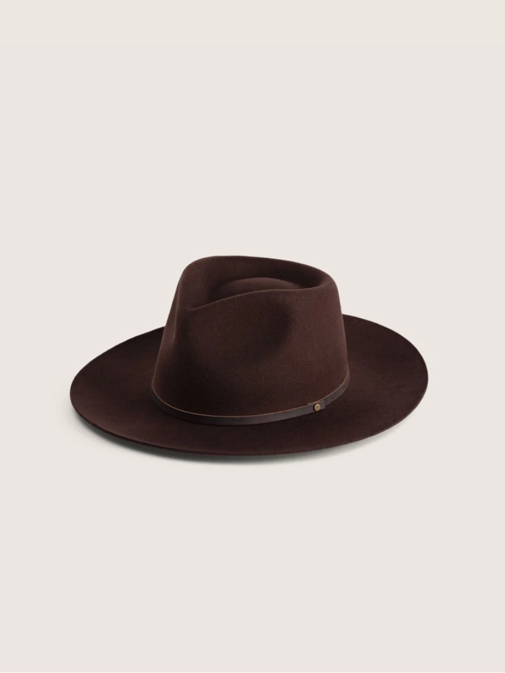 Will + Bear Cooper Coffee | Brown Western Hat | size L - Picture 2 of 9